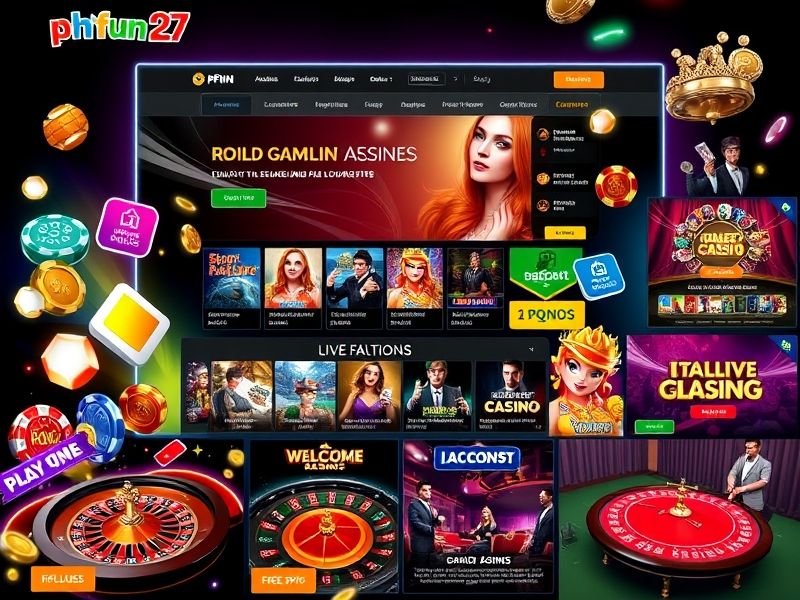 Experience top-rated online gambling at phfun27.com – Explore slots, poker, roulette, live casino games, and exclusive bonuses for real money players.